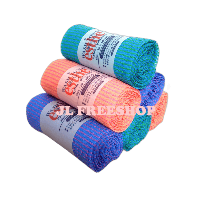 UNKNOWN 샤워타올 esthe 에스더 일본 일제 거품타올 에스떼 6개