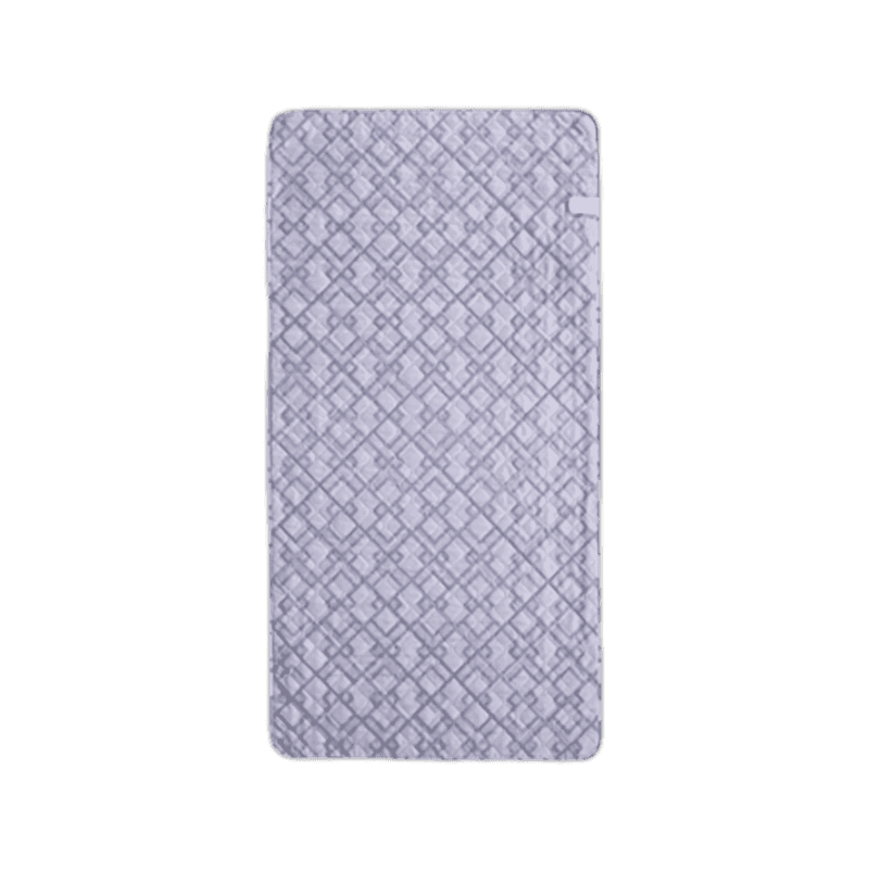 일월 체크그레이 워셔블 온열매트 싱글 90x180cm, 체크그레이