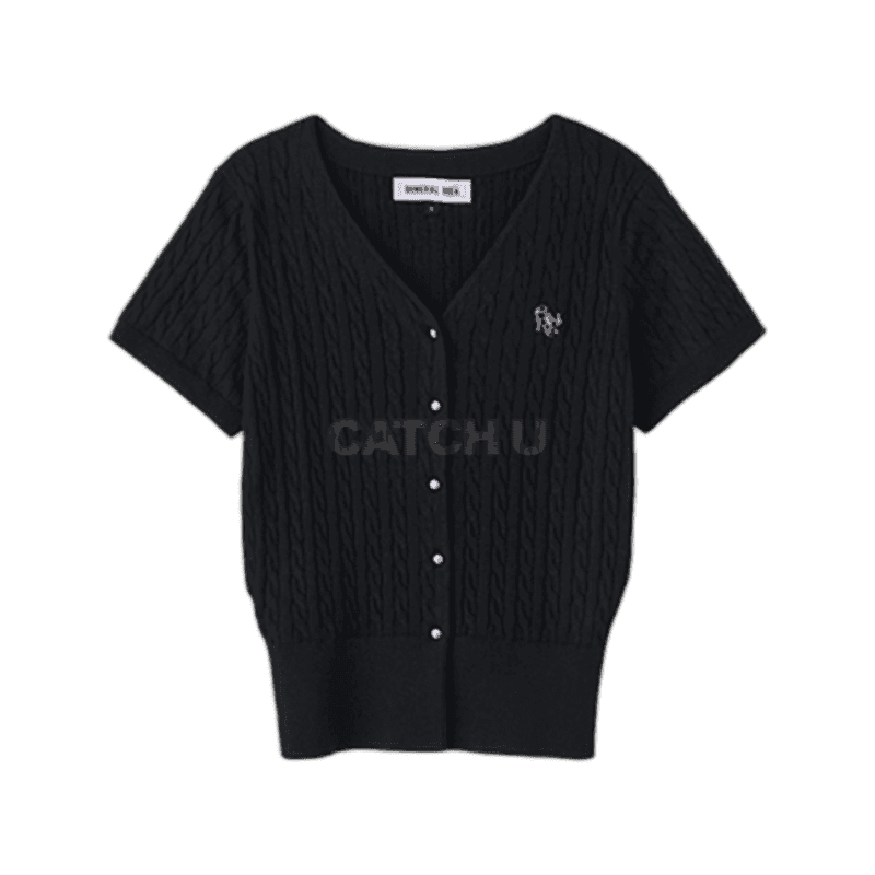 제너럴아이디어 텐셀 케이블 가디건 WBD2L43545