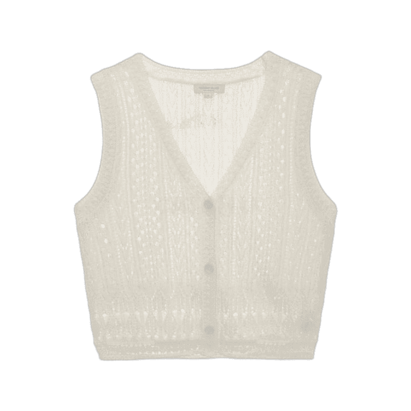 써스데이아일랜드 레이스 패치 니트 T254MVT343W