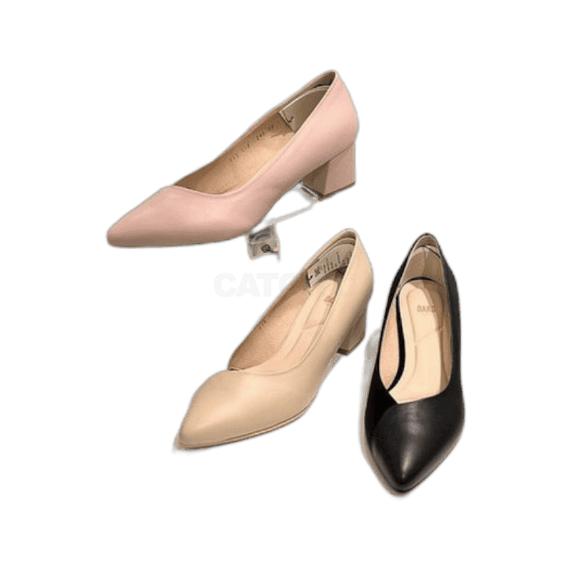 닥스 여성 블록힐 스틸레토 펌프스 힐 dis512 P003483395