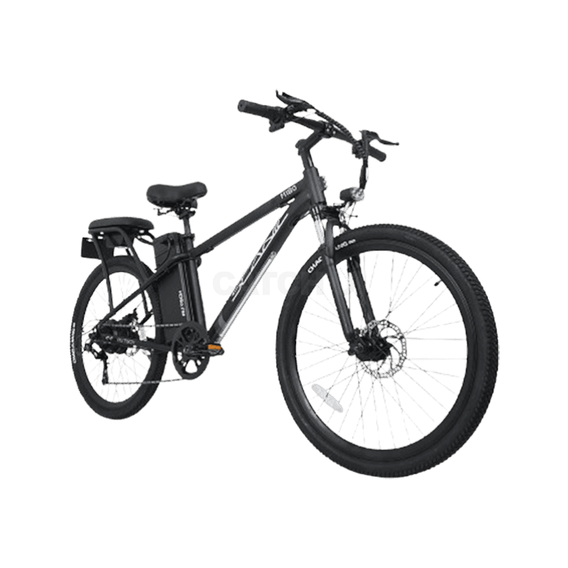 AU테크 스카닉 M180 전기자전거 36V 5Ah 블랙, 66cm(26인치)