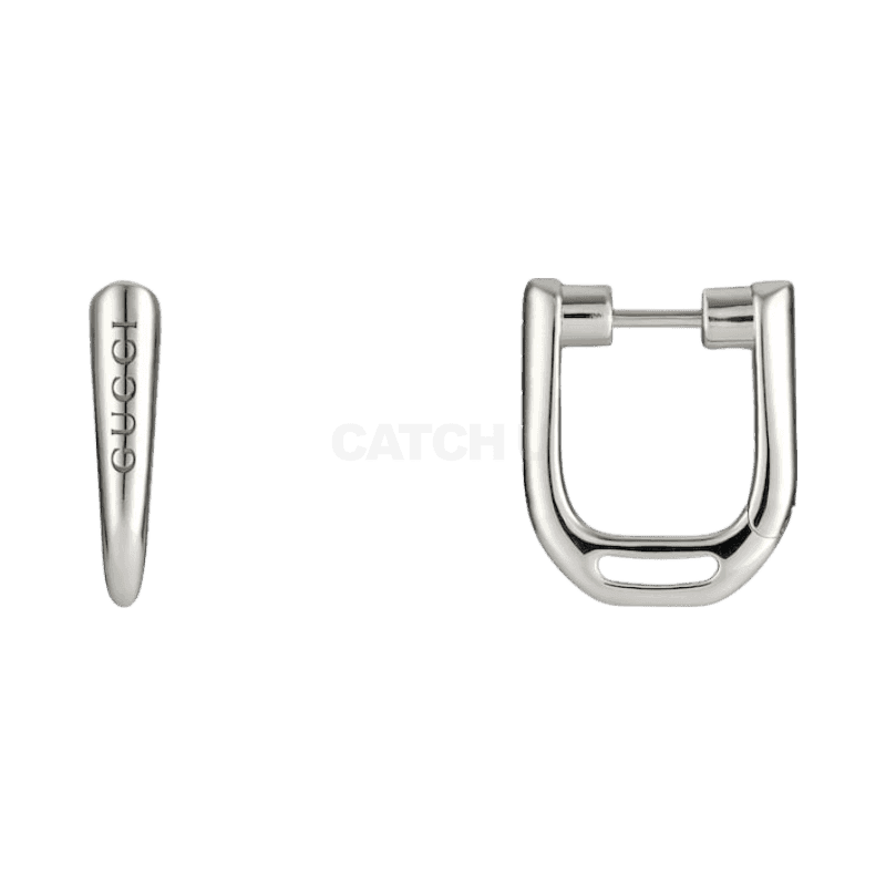 구찌 스타파 스몰 후프 귀걸이 839732 J8400 0818