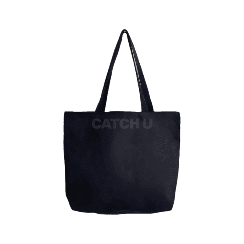 남녀공용 무지 에코백 가로형