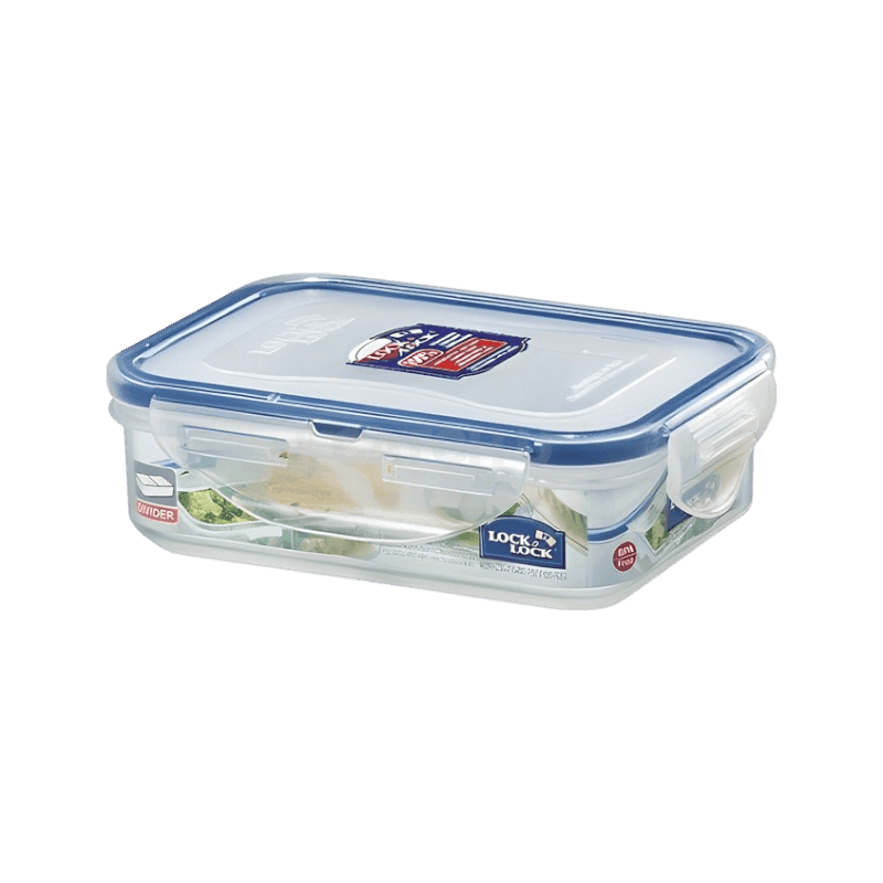 락앤락 클래식 직사각 2칸 나눔 찬통 밀폐용기, 1개, 단품