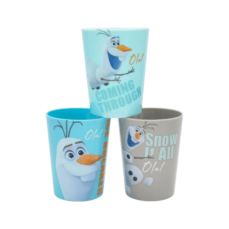 릴팡 겨울왕국2 컵, 프로즌올라프, 3개, 180ml