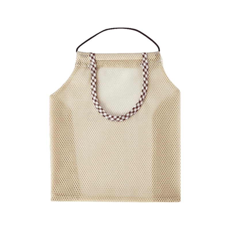 일상나눔 다용도 야채 과일 수납망, 베이지, 1개