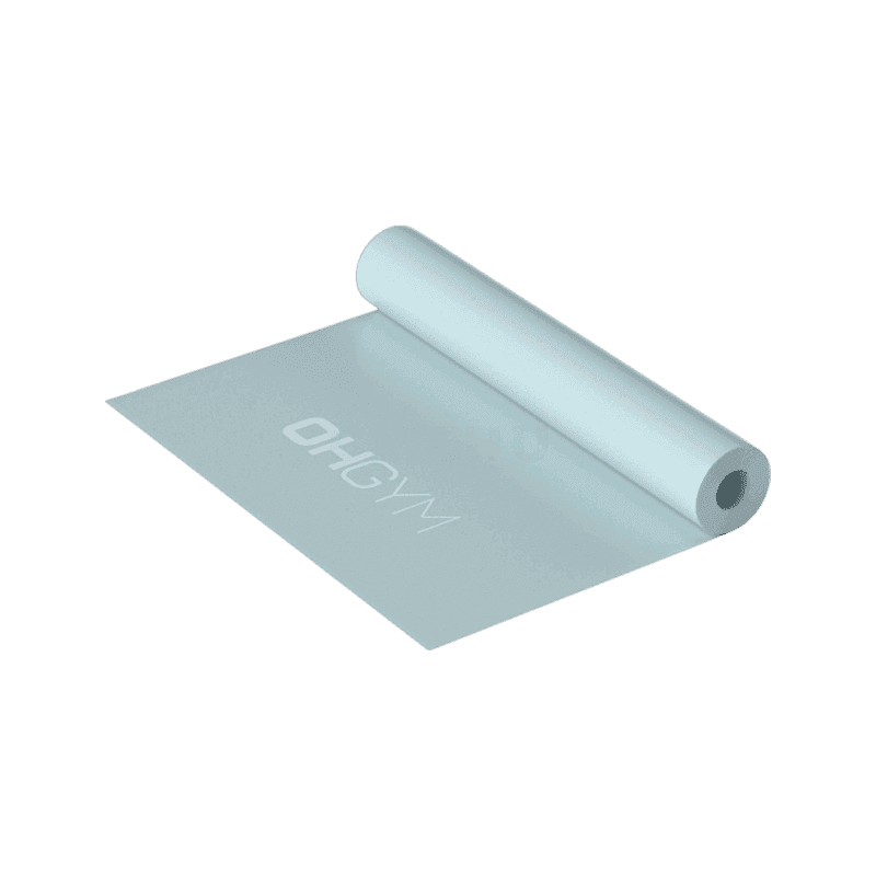 오짐 라텍스 튜빙 필라테스 요가 근력 저항 스트레칭 밴드, 스카이블루, 1개