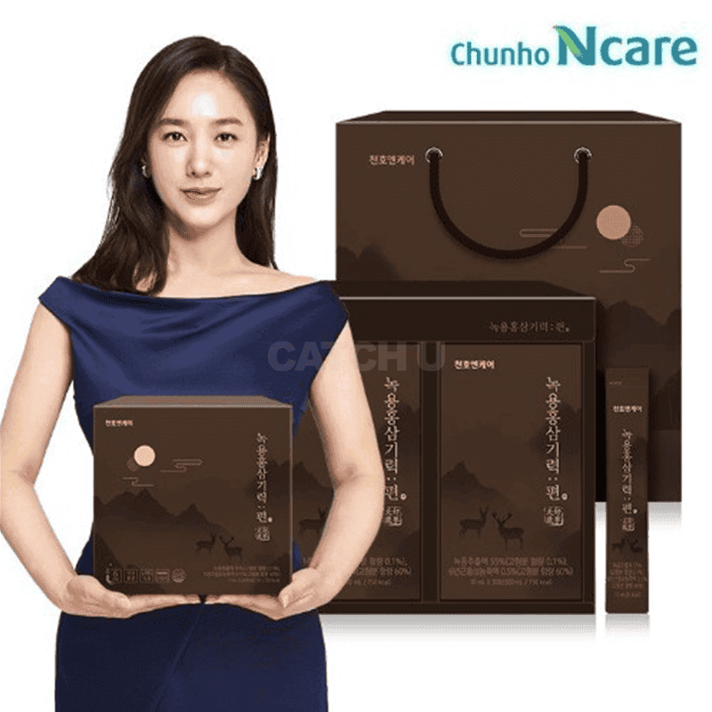 천호엔케어 녹용홍삼기력편 10ml x 60포