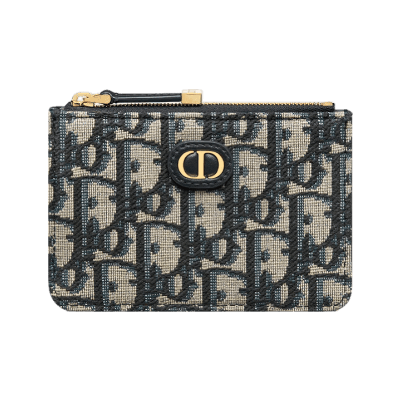 디올 30 Montaigne Marigold 지퍼 카드 지갑 S2393UTZQ_M928