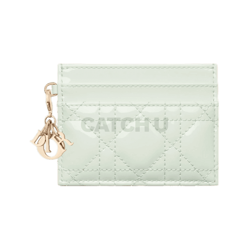 디올 Lady Dior Freesia 카드 지갑 S0974OVRB_M96H