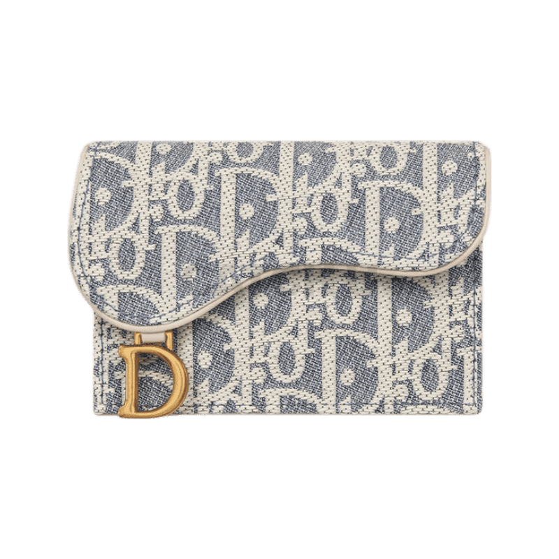 디올 Saddle Bloom 카드 지갑 S5611CDFD_M925