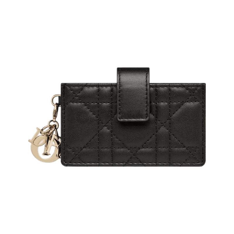 디올 Lady Dior Jasmine 카드 지갑 S0074ONMJ_M900