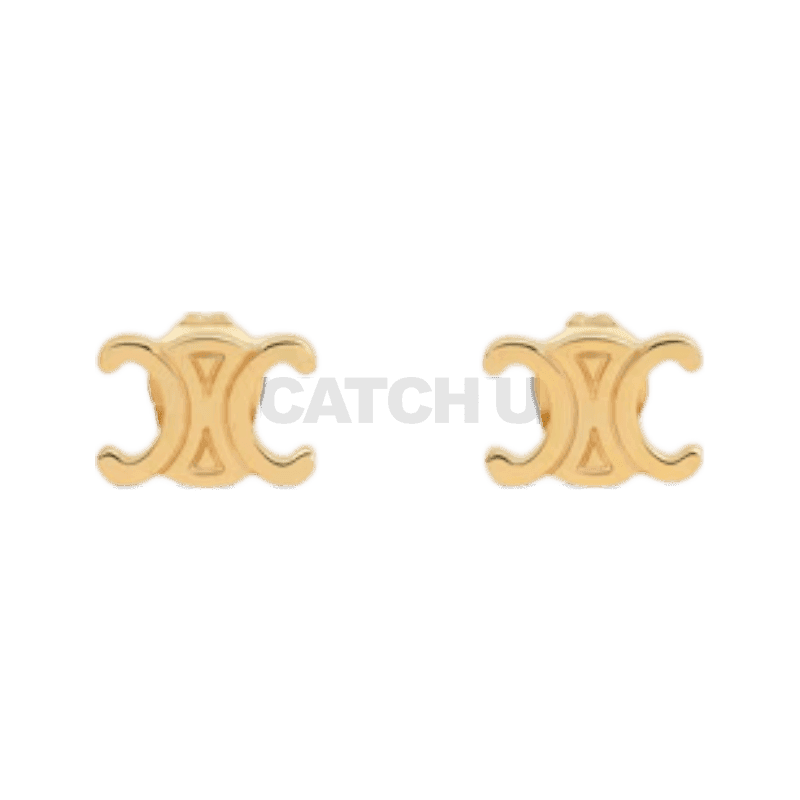 셀린느 트리옹프 스터드 - 골드 피니시 브라스 골드 461CY6BRA35OR