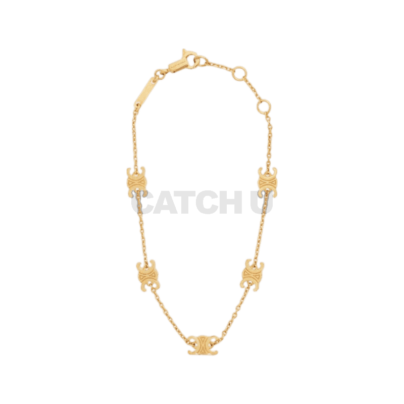 셀린느 미니 트리옹프 팔찌 - 골드 피니시 브라스 골드 460MT6BRA35OR