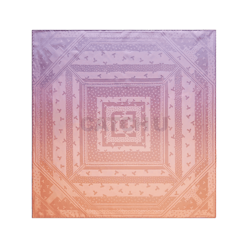 티파니앤코 T 댄싱 T 스퀘어 스카프, 인피니티 모거나이트 실크 73473047