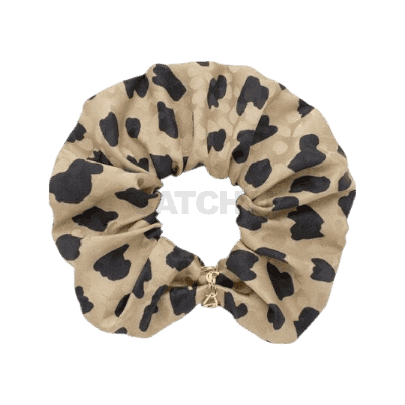 생로랑 실크 자카드 소재 CASSANDRE 스크런치 8431743Y0099780