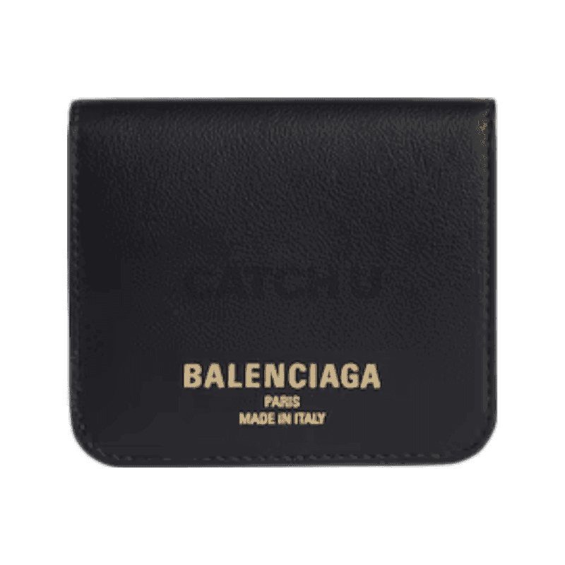 발렌시아가 캐쉬 2.0 플랩 동전 & 카드 홀더 8109012ABGH1000