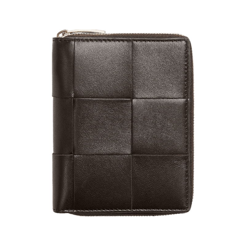 보테가베네타 컴팩트한 카세트 지퍼-어라운드 지갑 681191VCQC12132