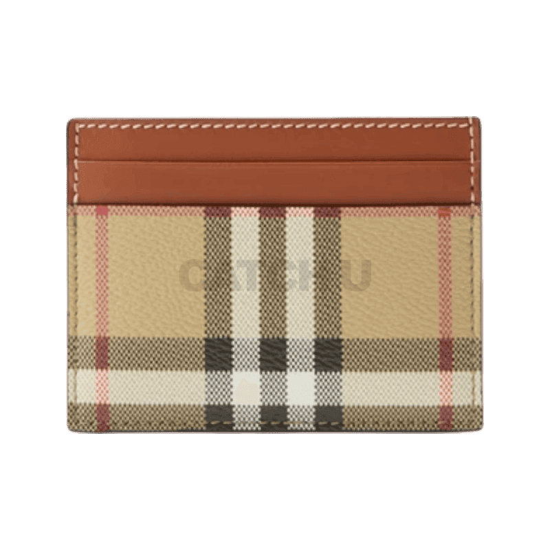 버버리 체크 카드 케이스 81098011