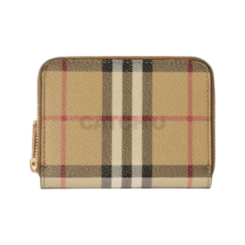 버버리 스몰 체크 지퍼 지갑 81098101