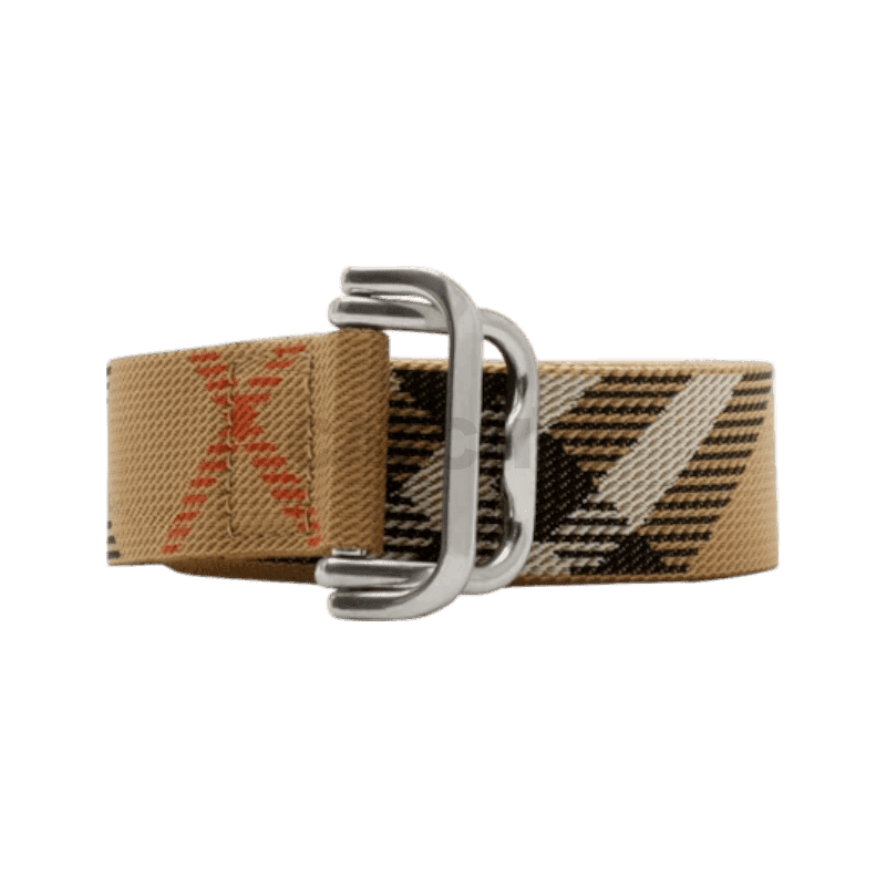 버버리 체크 웨빙 벨트 81092531