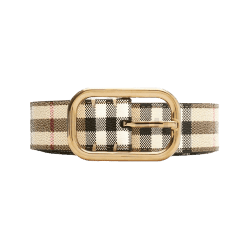 버버리 체크 벨트 80660591