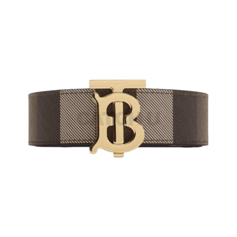 버버리 리버시블 체크 TB 벨트 80623491