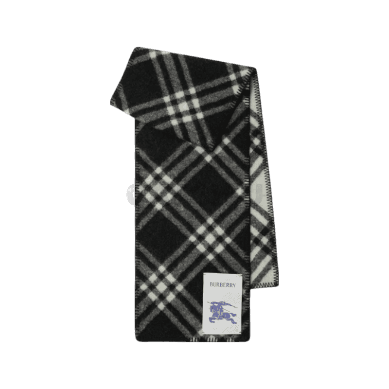 버버리 체크 울 스카프 80792461