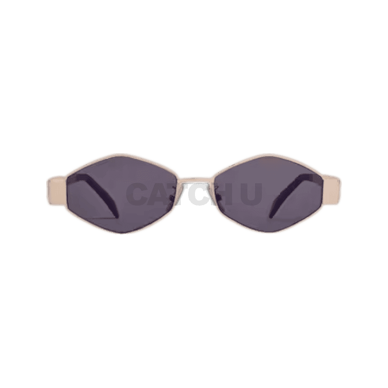 셀린느 트리옹프 메탈 02 선글라스 메탈 로즈 골드스모크 4S254CMLB.35RS