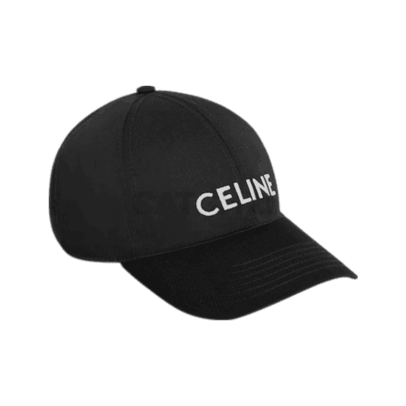 셀린느 CELINE 베이스볼 캡 코튼 블랙 2AUA1242N.38NO