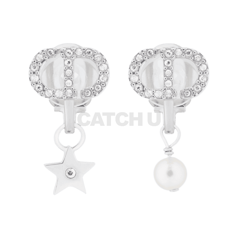 디올 Petit CD Lucky Charms 클립 귀걸이 E3747WOMCY_D13S