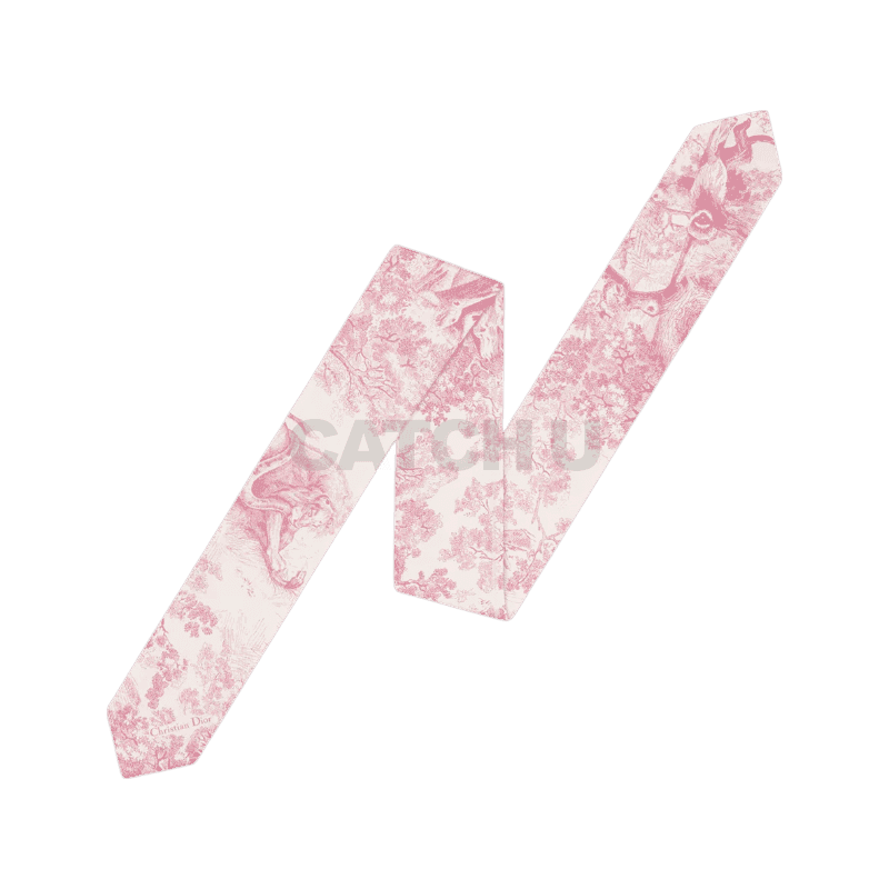 디올 Dioriviera Toile de Jouy Sauvage 맥시 미차 스카프 54JOU108I602_C428