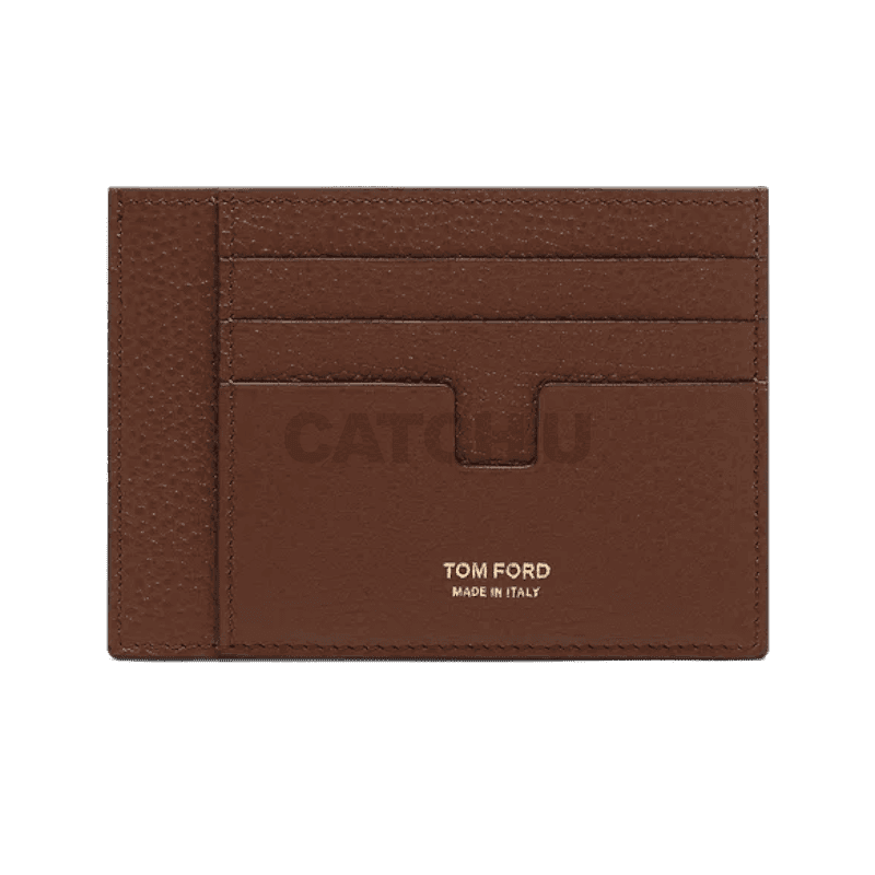 톰포드 T 라인 그레인 레더 라지 카드 홀더 