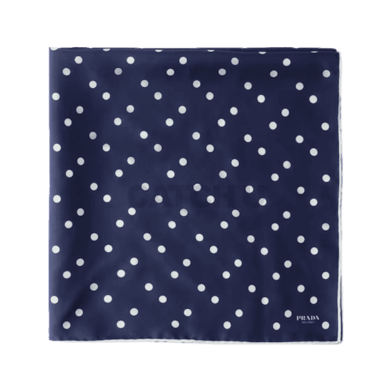 프라다 프린트 실크 트윌 스카프 65x65 1FF041_2HH7_F0960