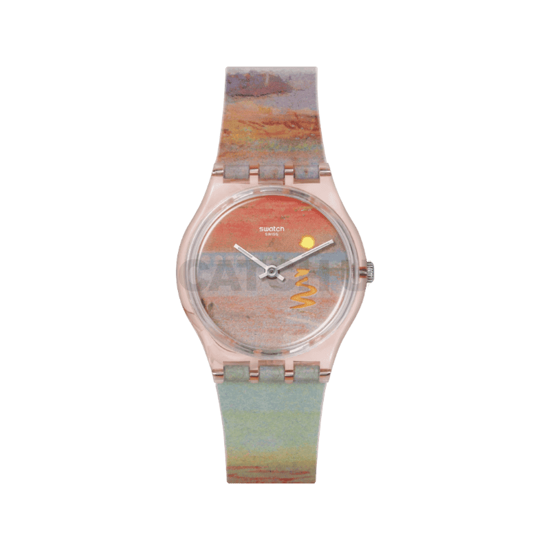 스와치 TURNER'S SCARLET SUNSET SO28Z700