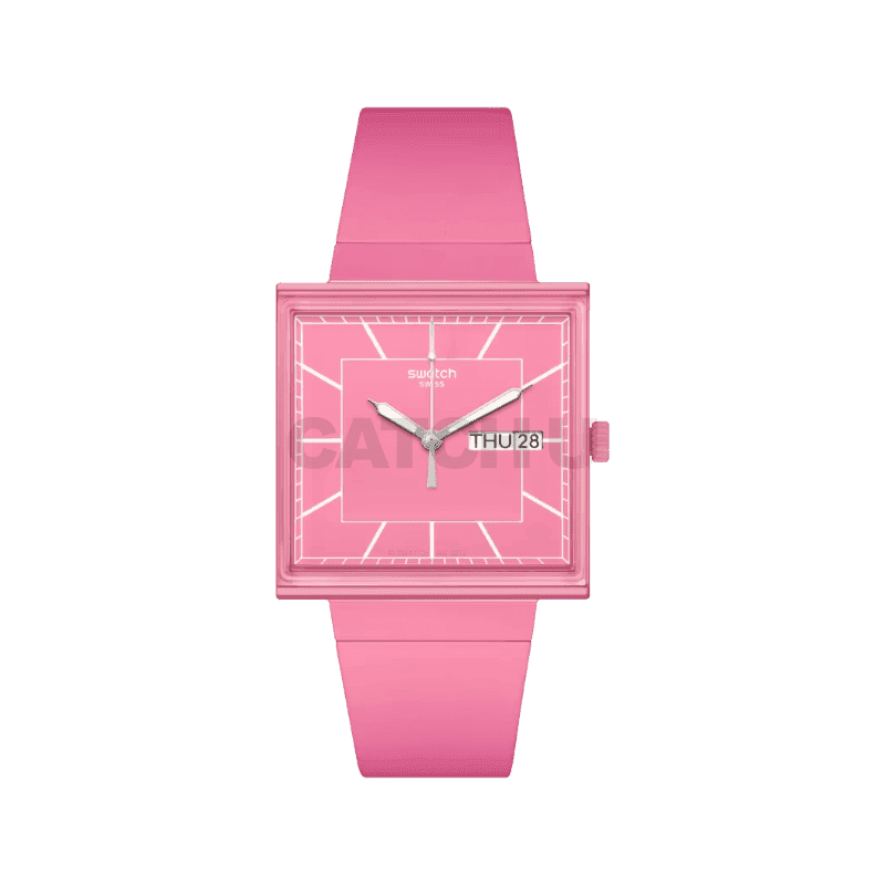 스와치 WHAT IF ROSE SO34P700