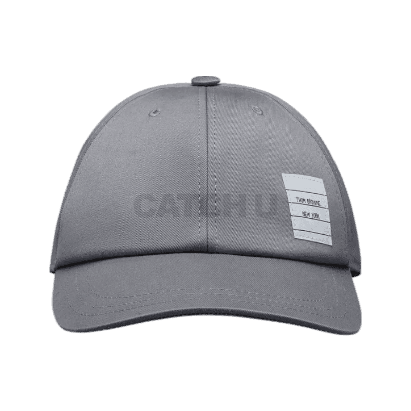 톰브라운 클래식 트윌 6패널 베이스볼 캡 미디엄 그레이 MHC328A-03788-035