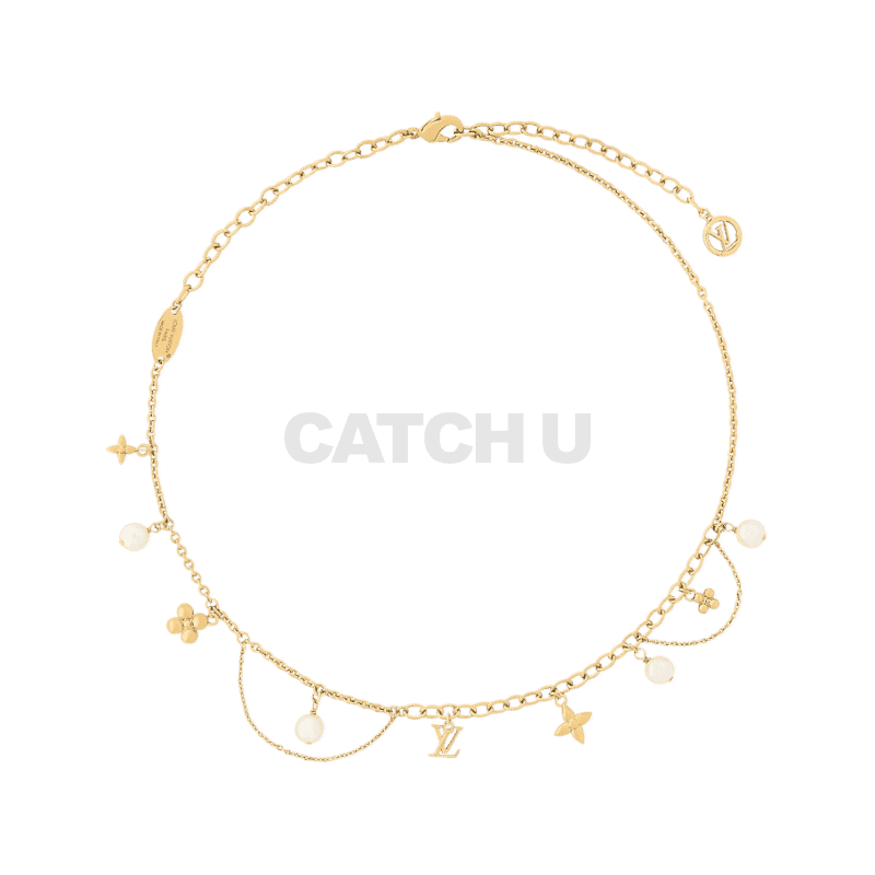 루이비통 블루밍 펄 목걸이 M02642