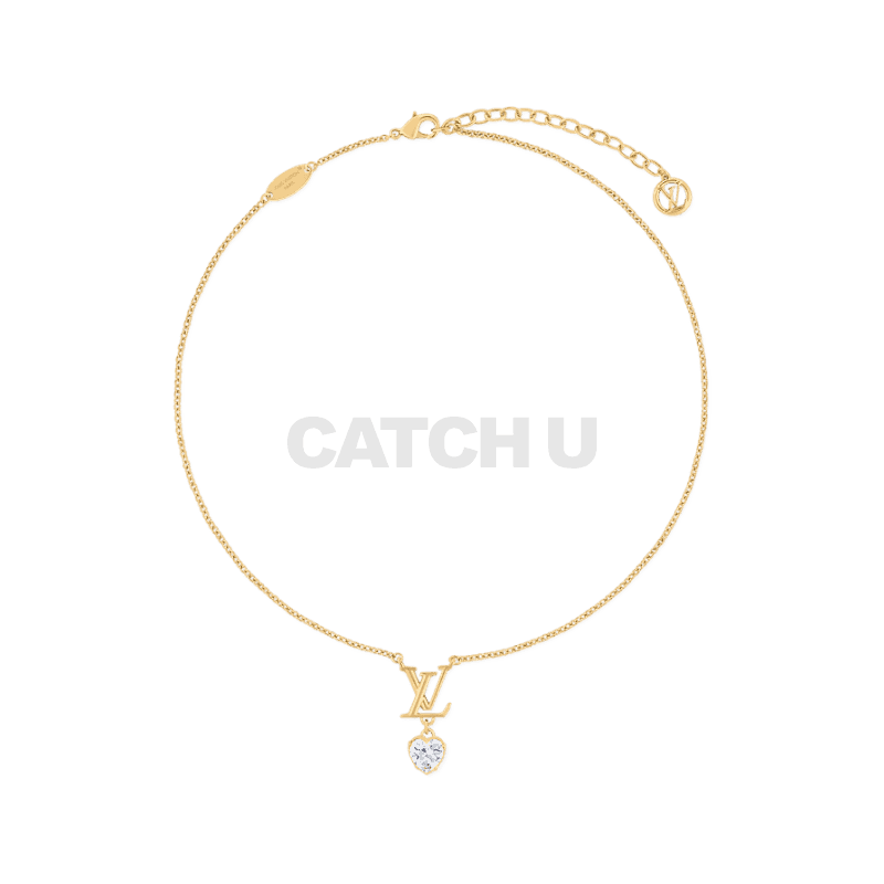 루이비통 LV 아이코닉 하트 목걸이 M02387