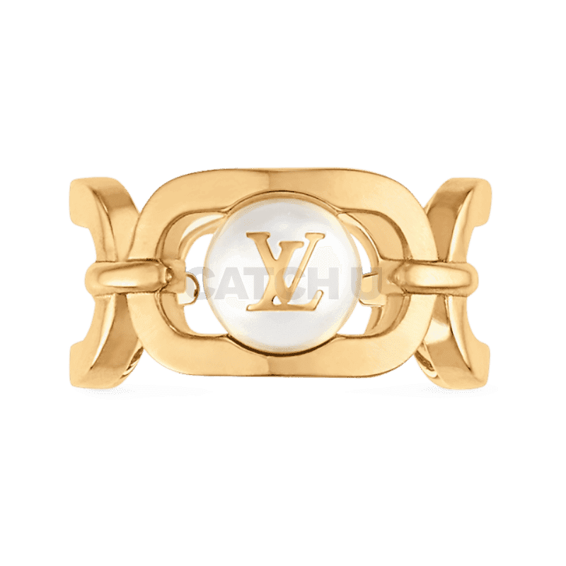 루이비통 마이 LV 체인 펄 반지 M1217M