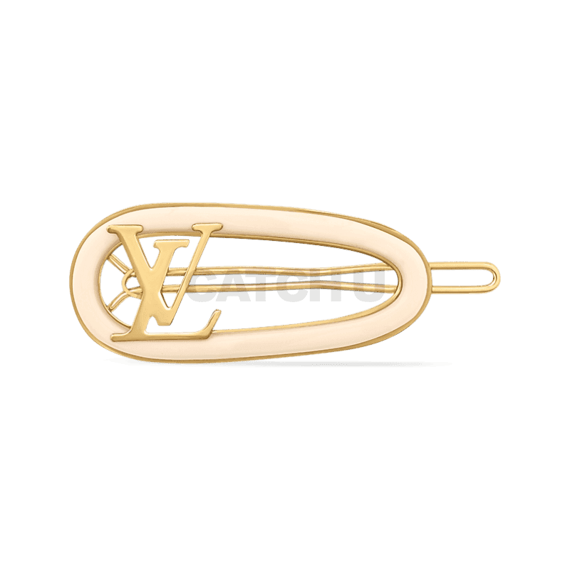루이비통 마이 LV 체인 헤어 클립 M02195