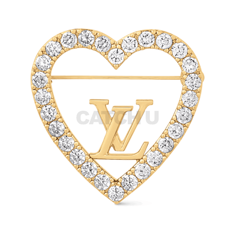 루이비통 마이 LV 러브 브로치 M02163