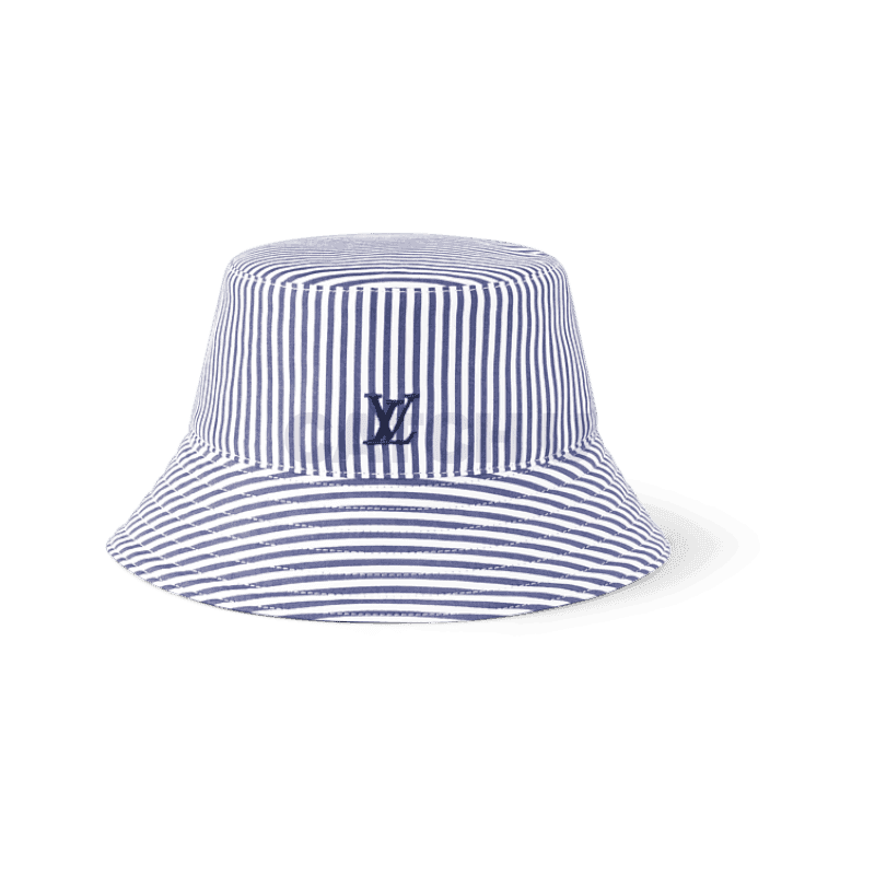 루이비통 LV 리그 스트라이프드 버킷 햇 M5158M