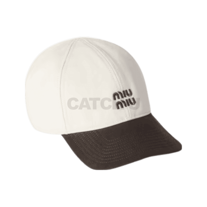 미우미우 코튼 베이스볼 캡 5HC369_2CWC_F0P11