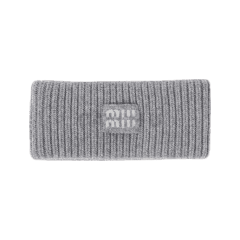 미우미우 캐시미어 헤드밴드 5IH044_2F8S_F0031