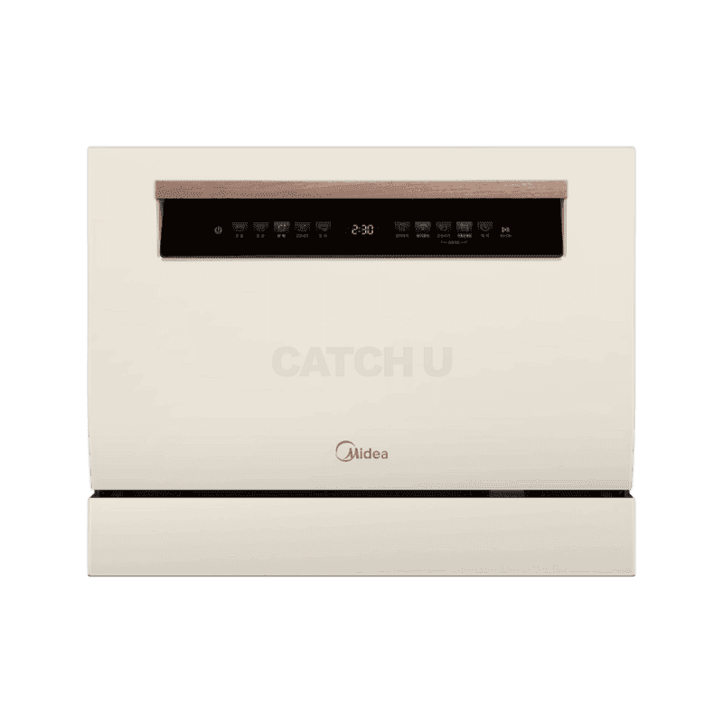 마이디어 카운터탑 앱연동 자동문열림 식기세척기 6인용, 아이보리, MDWTT0608(A)-KR,