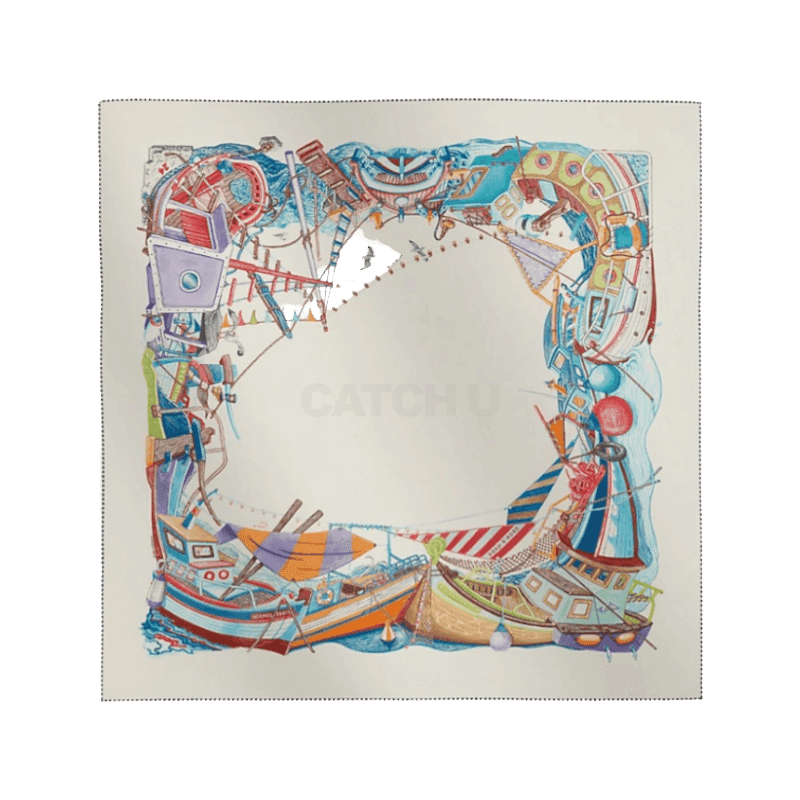 에르메스 Bord a Bord 스카프 80 H414210S 01