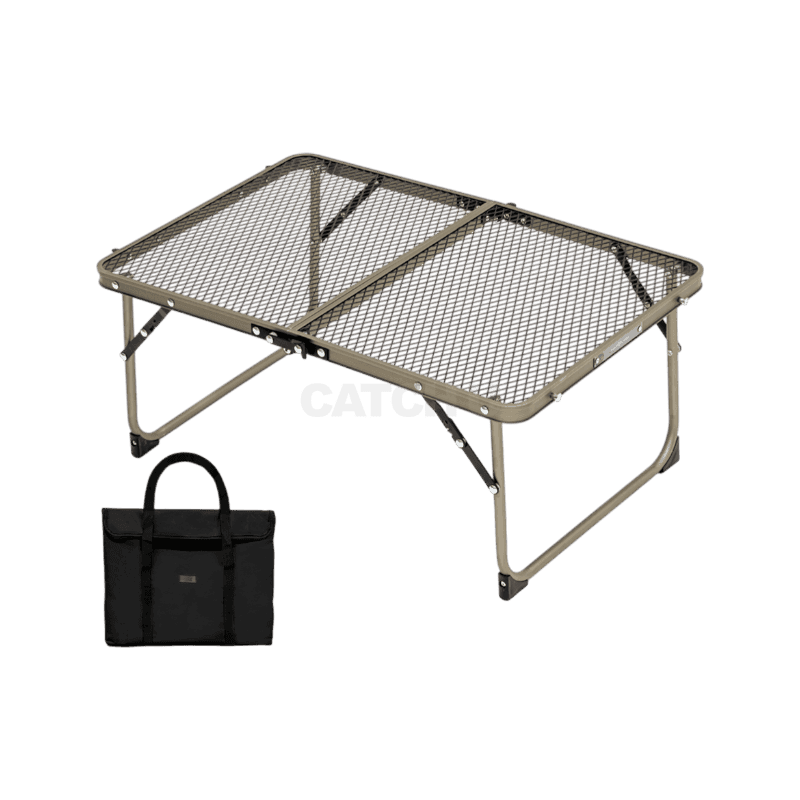 로티 아이언 미니 접이식 캠핑테이블 600 샴페인