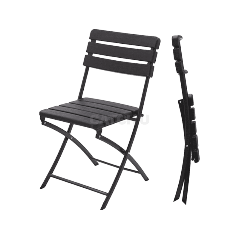 로티 접이식 의자 플라스틱 간이 폴딩 접는 등받이 체어 YC-043